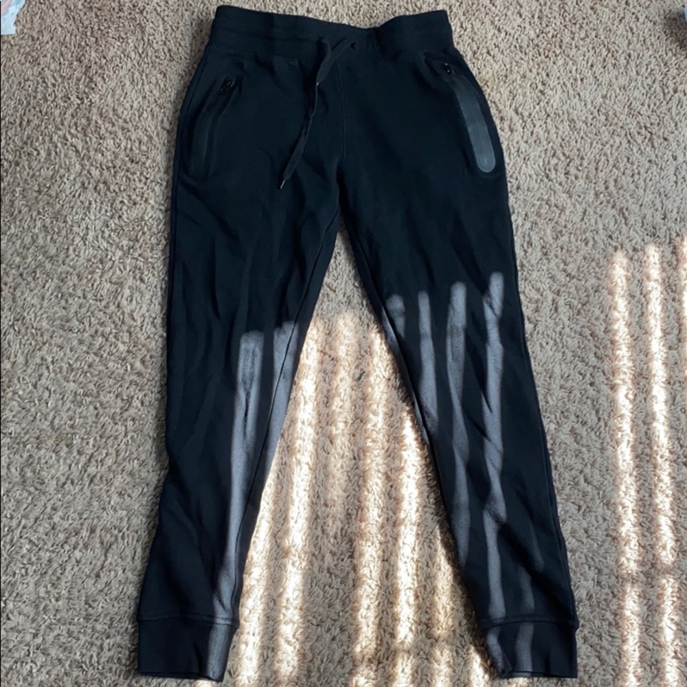 Black joggers